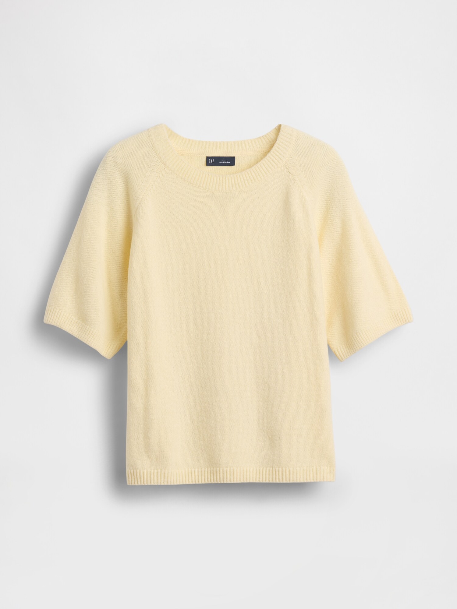 CashSoft カシミヤタッチ ラグラン ニットTシャツ-4