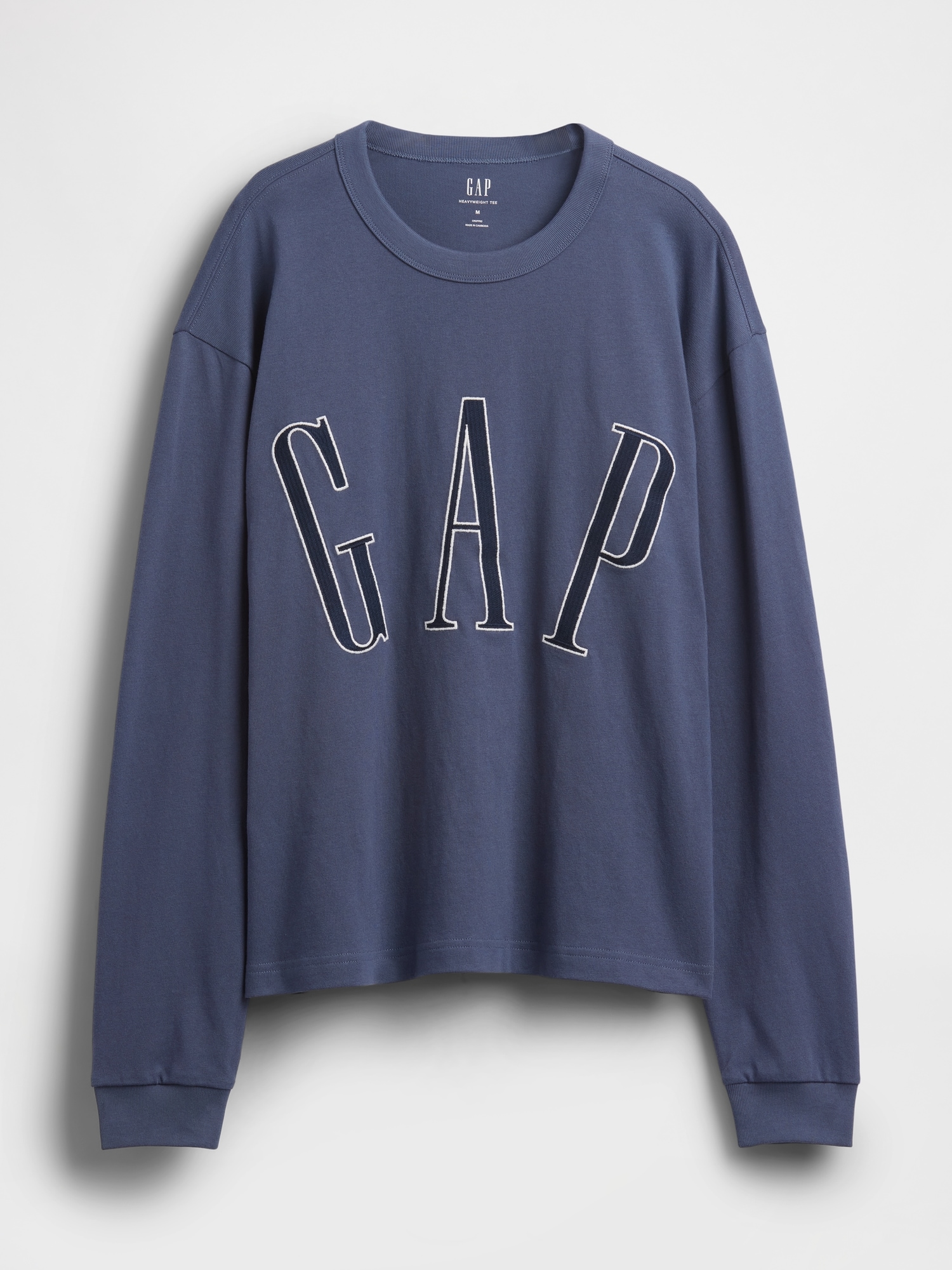 Gap公式オンラインストア | オーバーサイズ GAPロゴ クロップドTシャツ