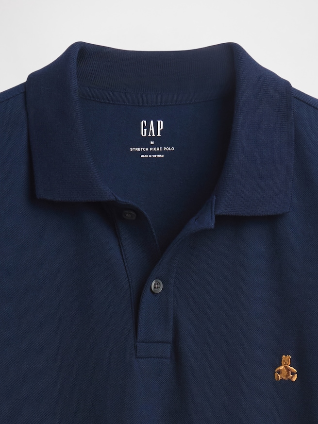 ブラナンベア ストレッチ ピケ ポロシャツ-3