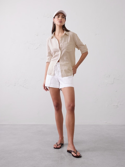 CHEMISE PARFAITE EN MÉLANGE DE LIN