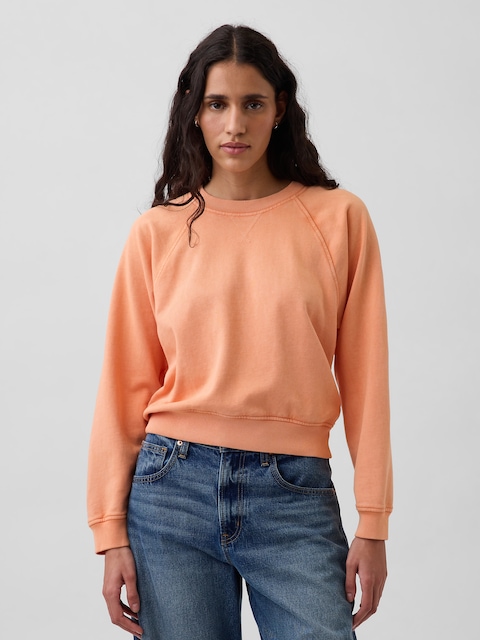 VintageSoft Terry Raglan Sweatshirt