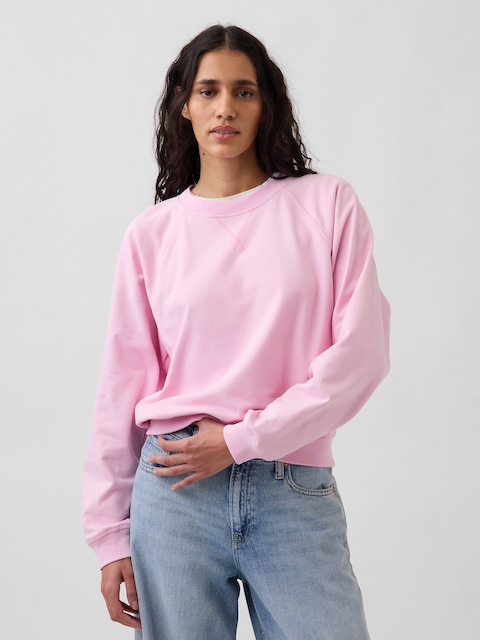 VintageSoft Terry Raglan Sweatshirt