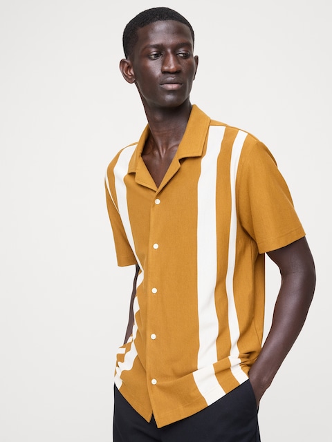 CHEMISE DE VACANCES EN PIQUÉ