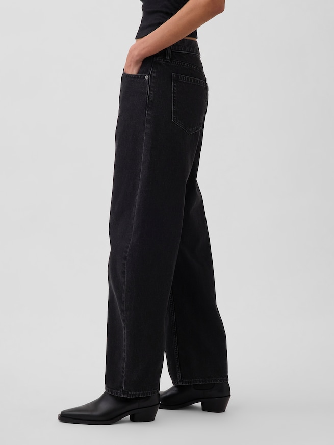 ローライズ バレルデニム-2