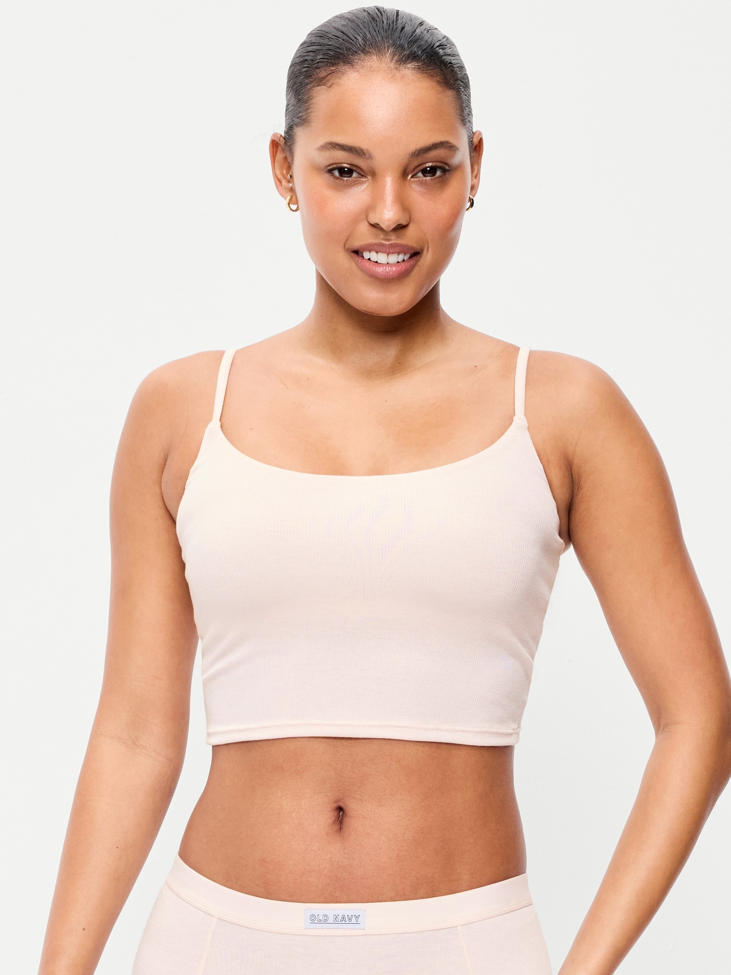Rib-Knit Brami Top