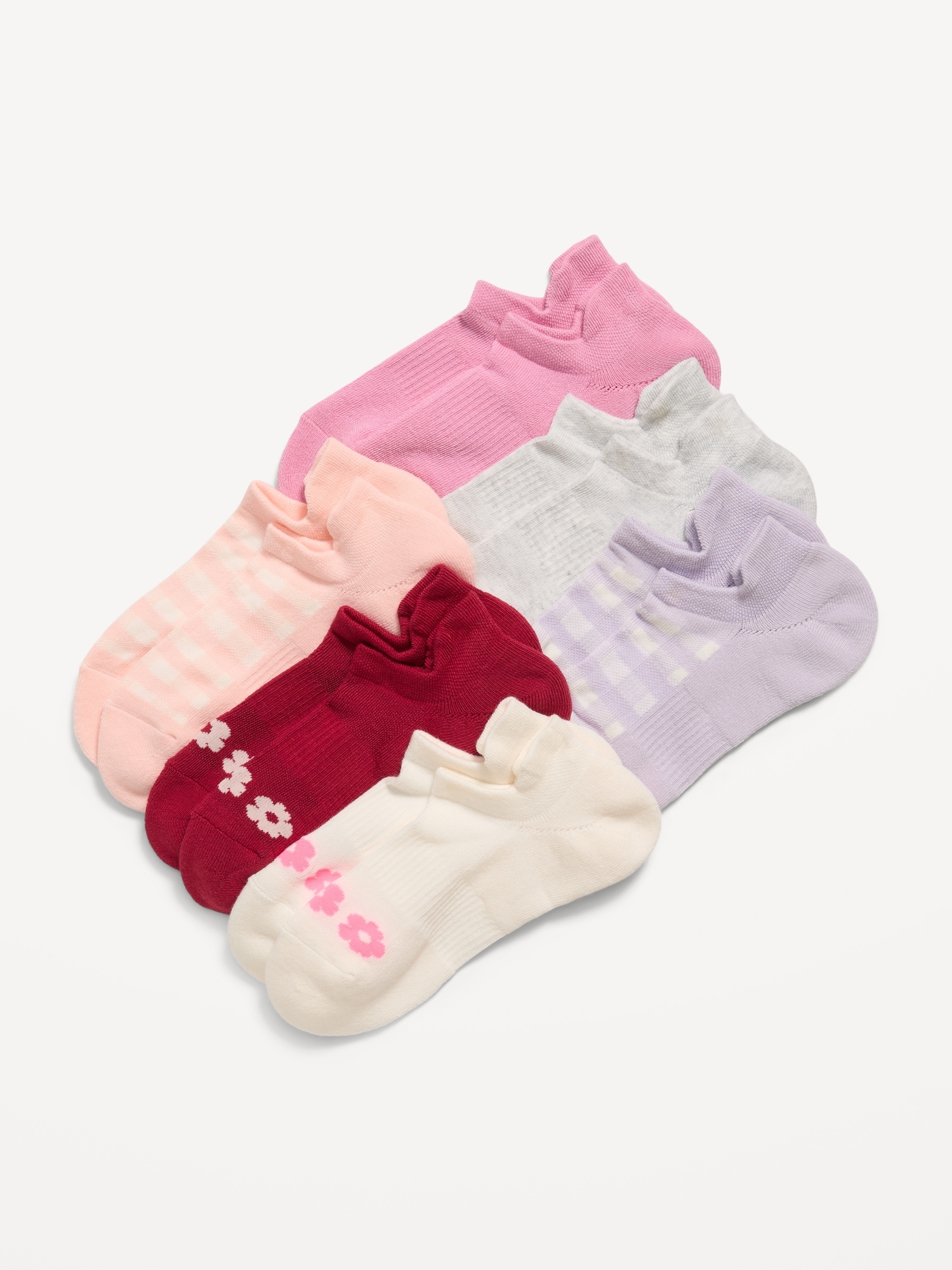 Athletic Ankle Socks 6-Pack