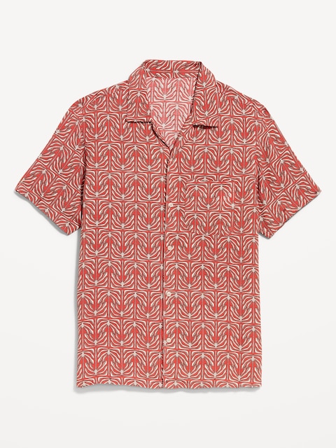 CHEMISE DE VACANCES À MANCHES COURTES