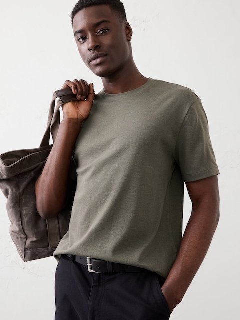 T-SHIRT RAS DU COU LUXE ULTRA-DOUX