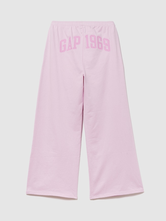 フレンチテリー GAP1969ロゴ バギースウェットパンツ-1