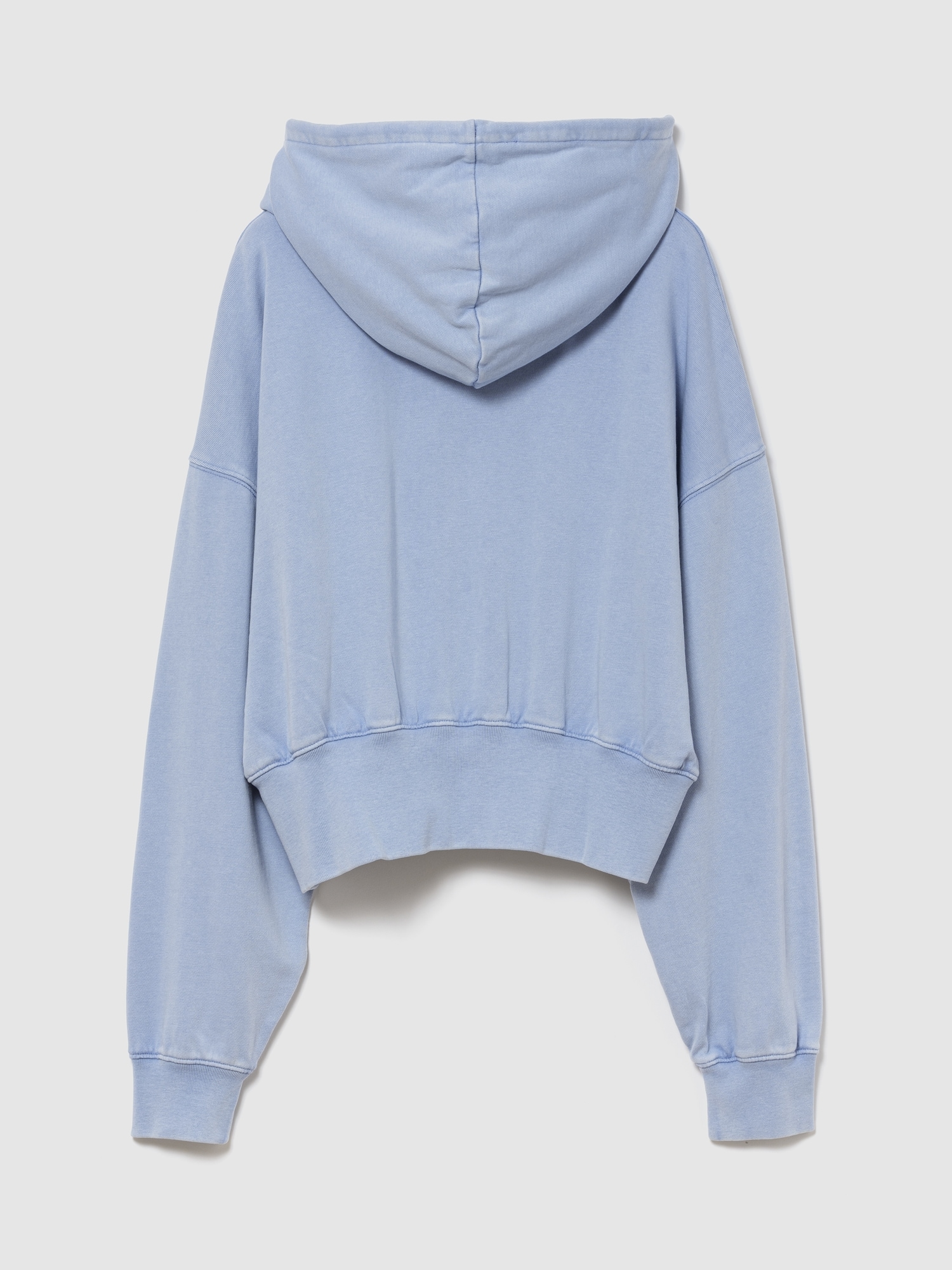 フレンチテリー オーバーサイズ GAP1969ロゴ ジップアップパーカー-4