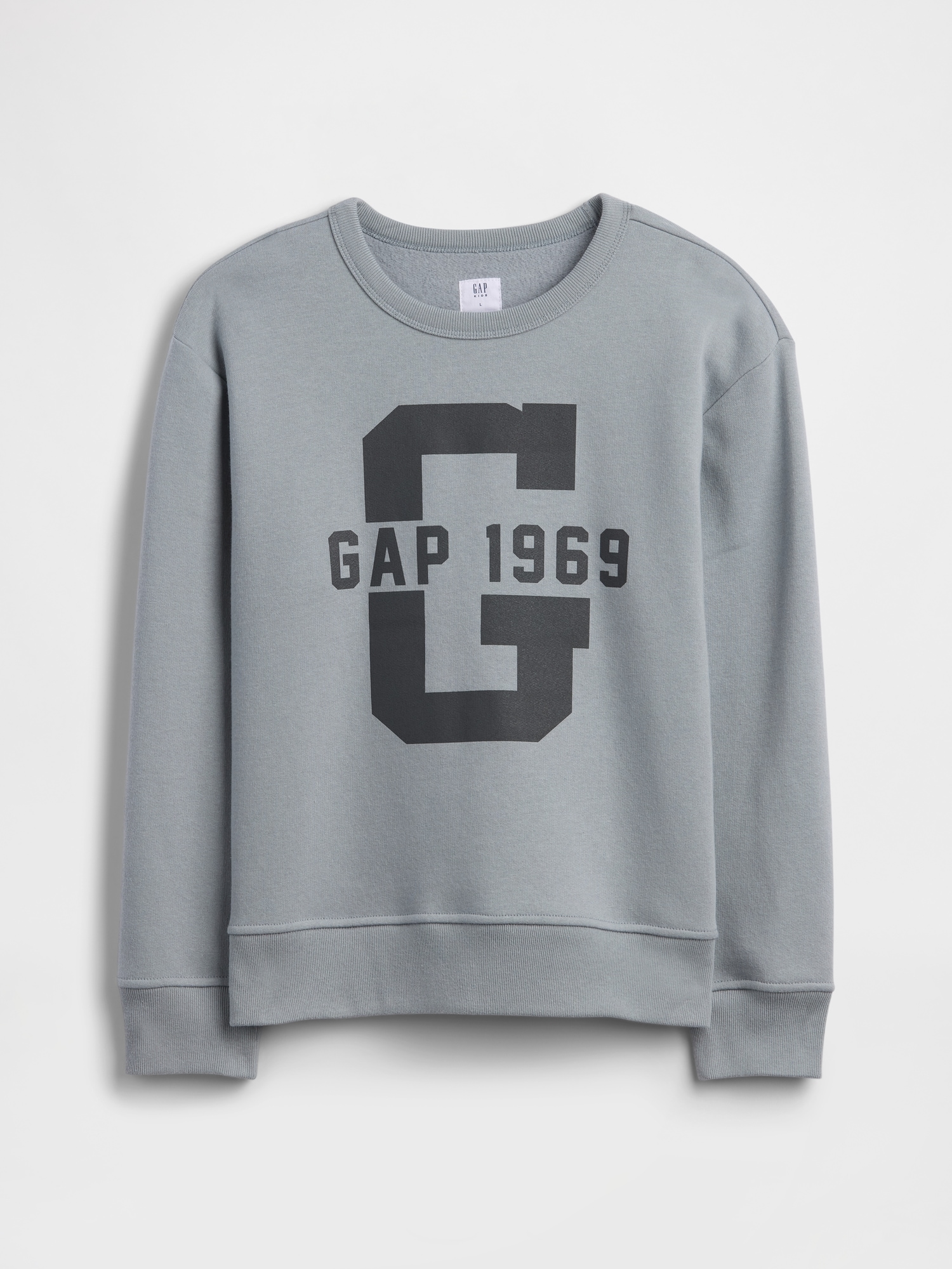 Kids Relaxed Crewneck Graphic Sweatshirt