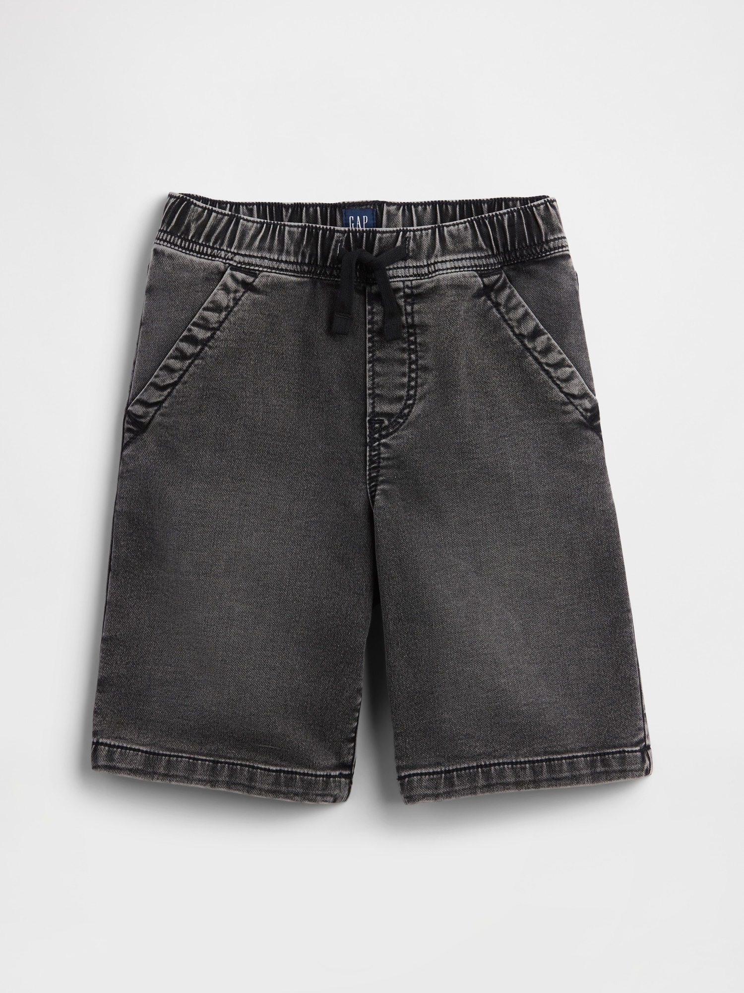 Kids Pull-On Loose Sweatpant Jean Shorts