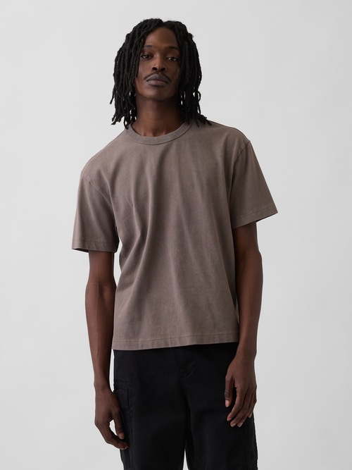ヘビーウェイト クロップドTシャツ