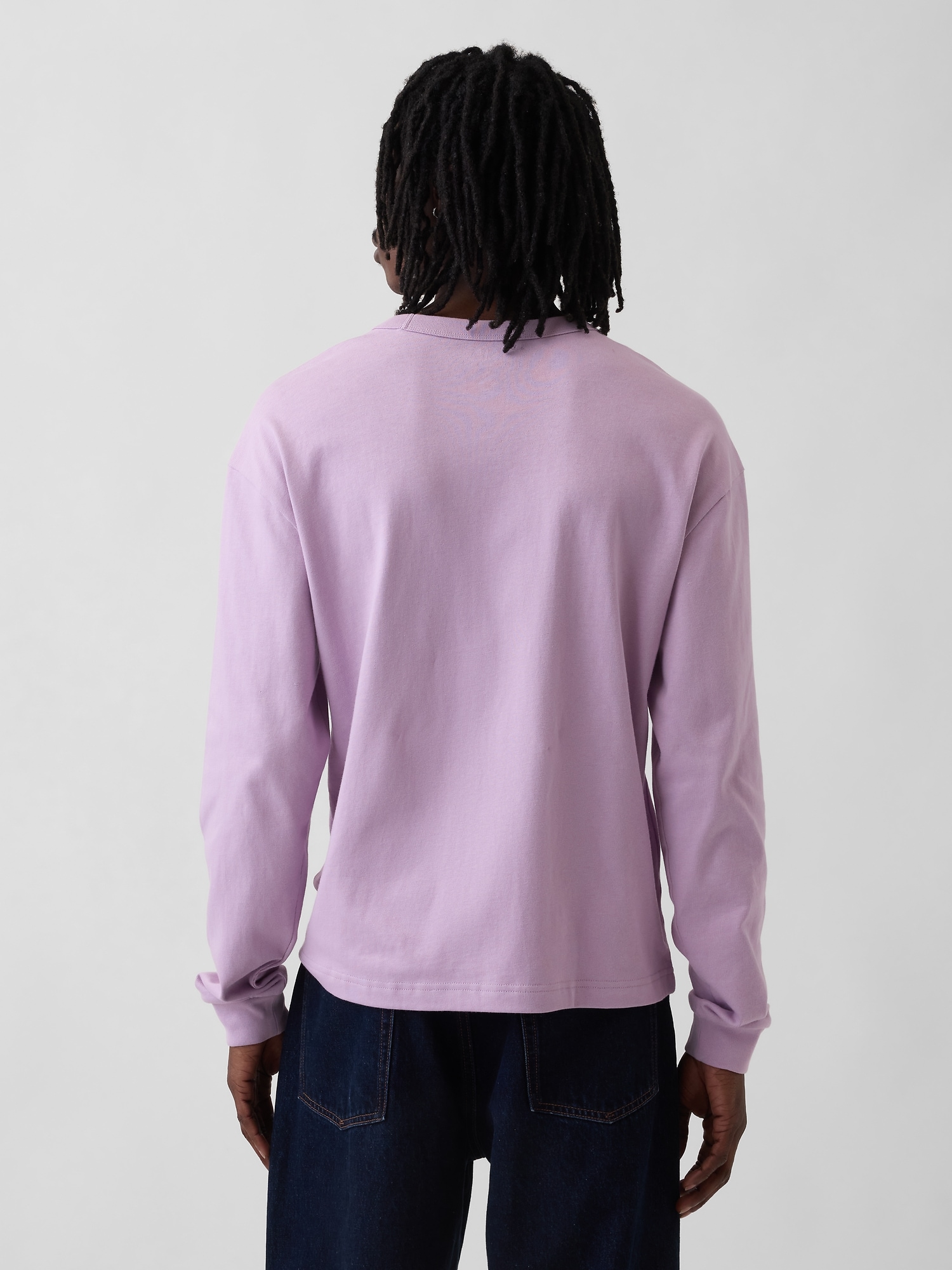 オーバーサイズ GAPロゴ クロップドTシャツ-2