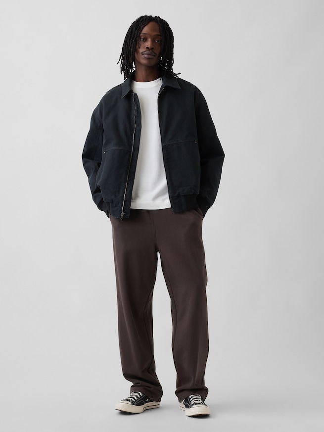 キャンバス ボンバージャケット-1