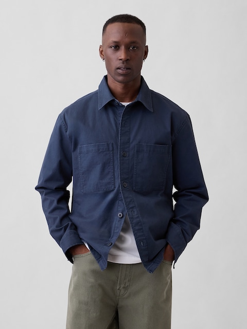 Boxy Shirt Jacket