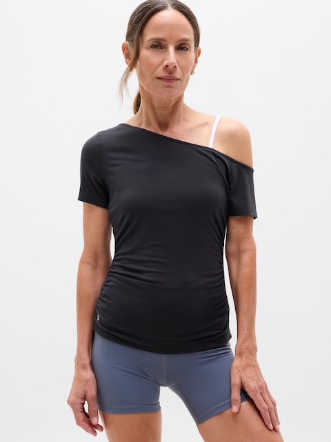 Move With Ease One Shoulder Tee