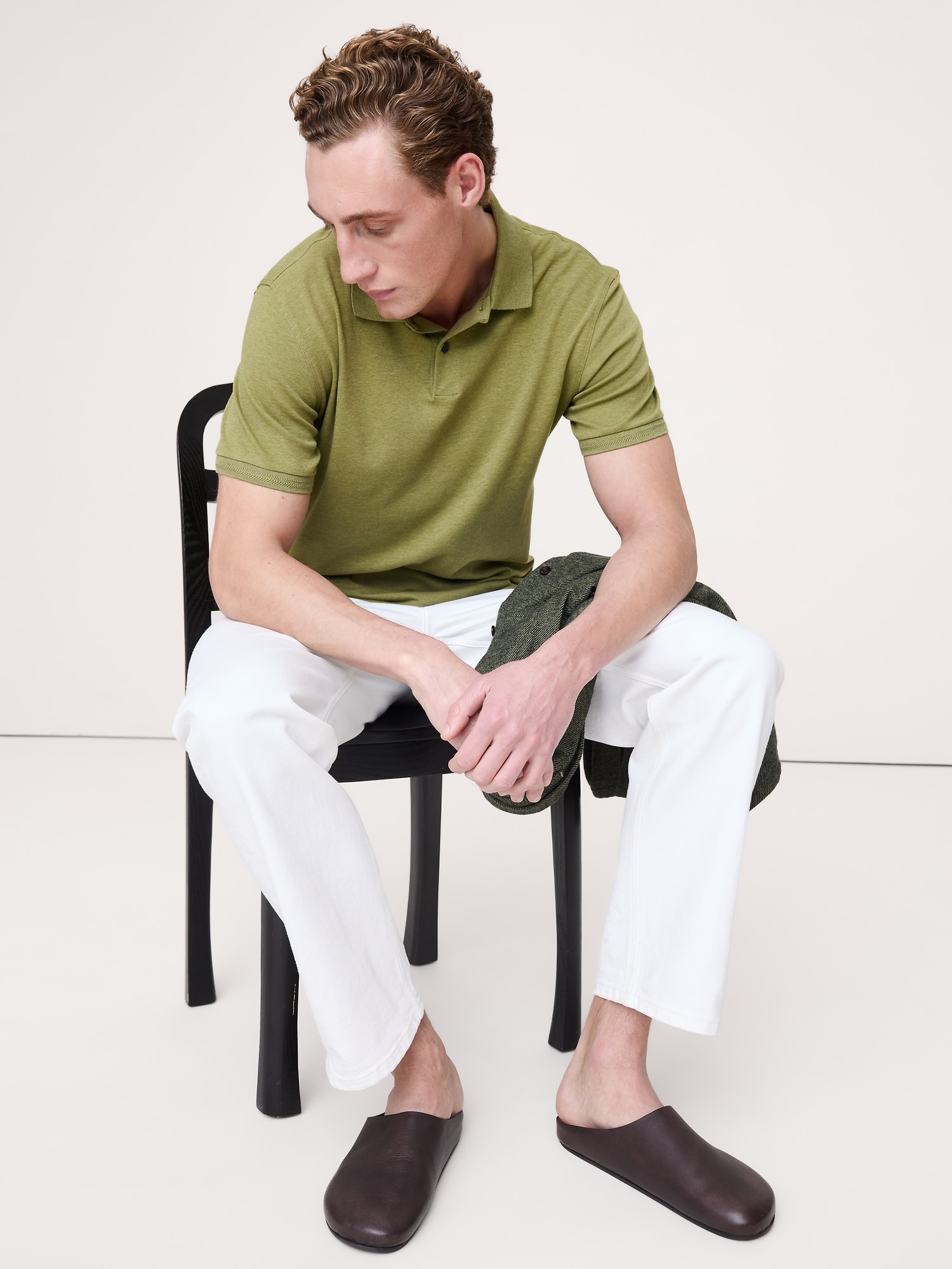 Luxury-Touch ポロシャツ-2