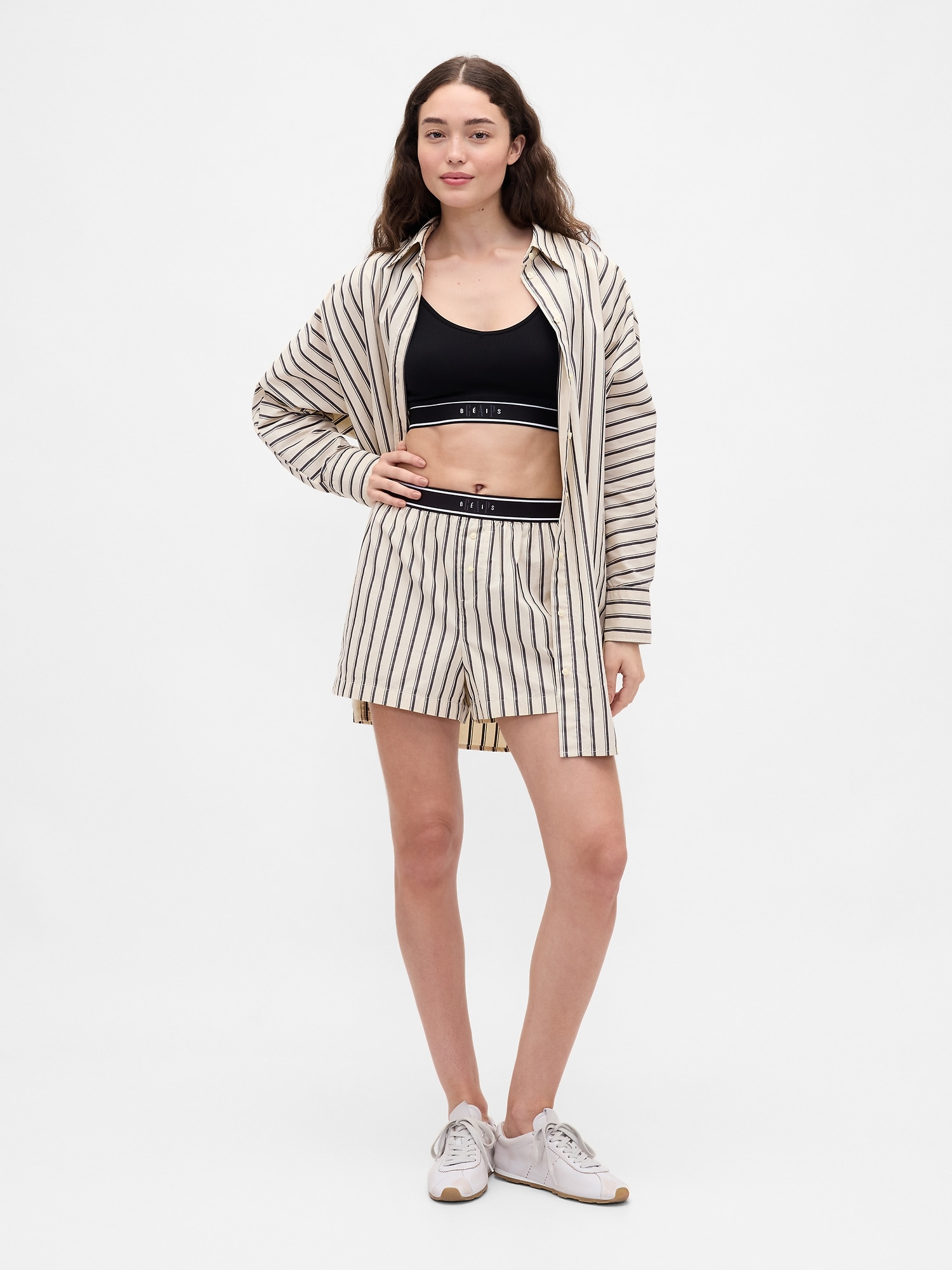 CALEÇON BOXEUR EN POPELINE GAP × BÉIS