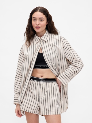 Gap &times; B&Eacute;IS ポプリン ドルマンビッグシャツ