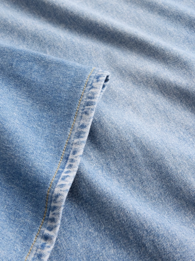 Gap &times; B&Eacute;IS ニットデニム ポケットTシャツ-5