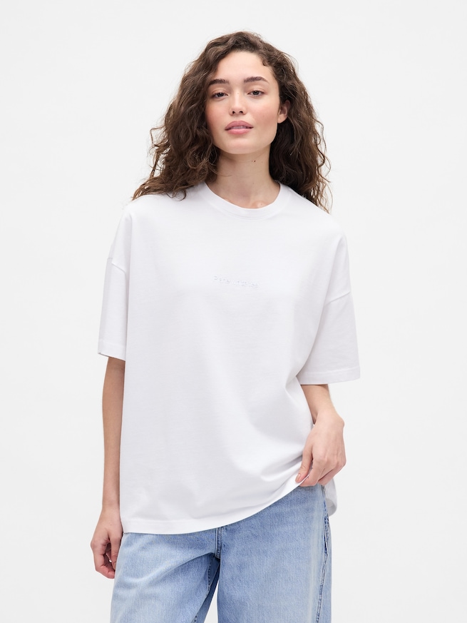 Gap &times; B&Eacute;IS オーガニックコットン グラフィックTシャツ-0
