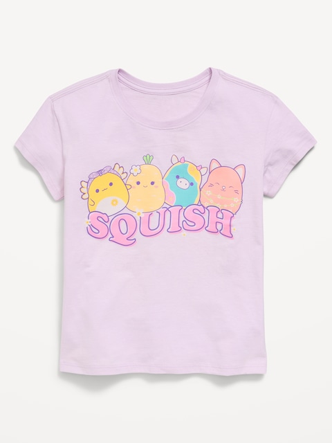 T-SHIRT À IMPRIMÉ SQUISHMALLOWS™ POUR FILLE