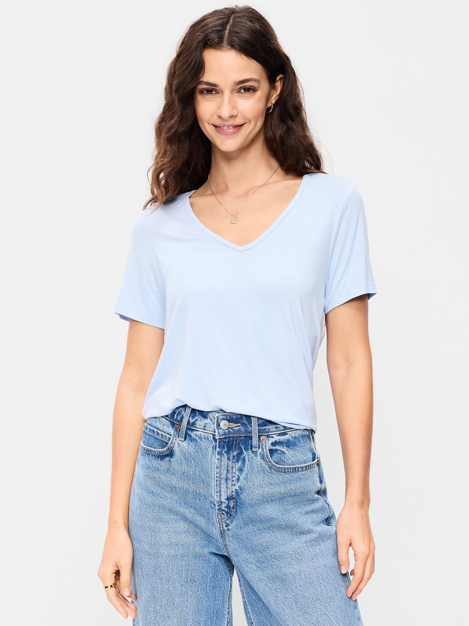 Luxe V-Neck T-Shirt