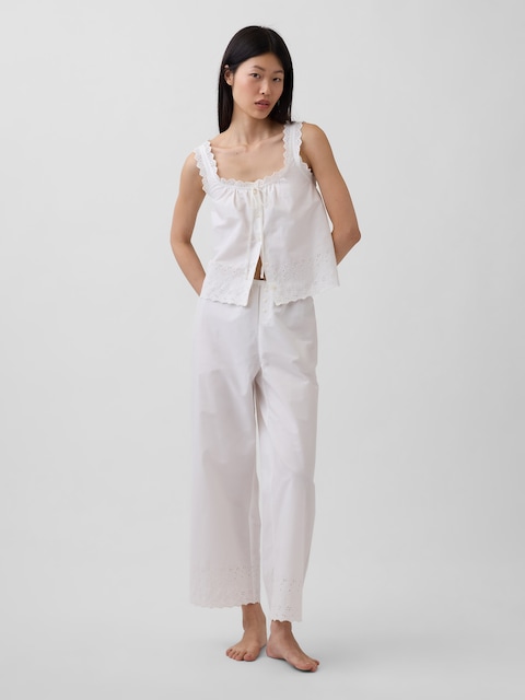 Embroidered PJ Pants