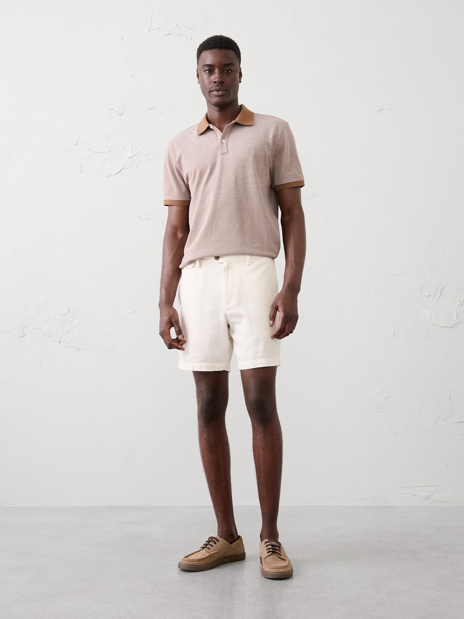 Standard-Fit Pique Polo