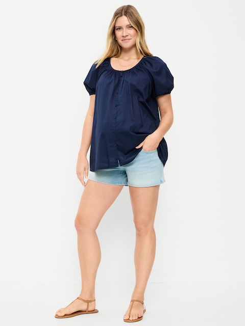 Maternity Full-Panel Wow Short -- 4-inch inseam