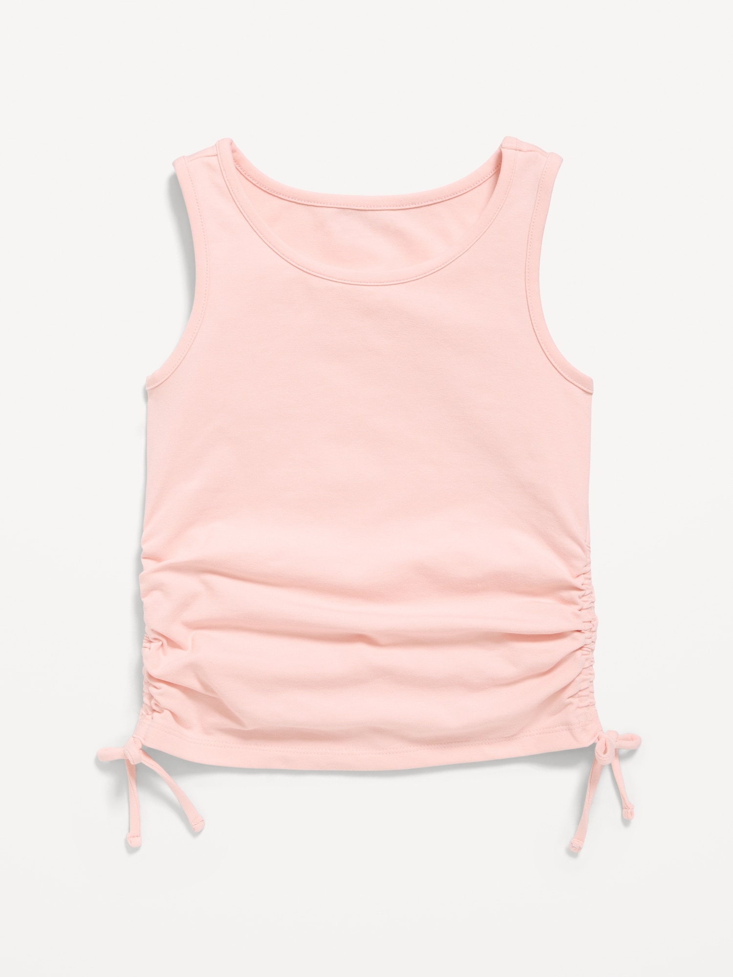 Side-Ruched Tank Top for Girls