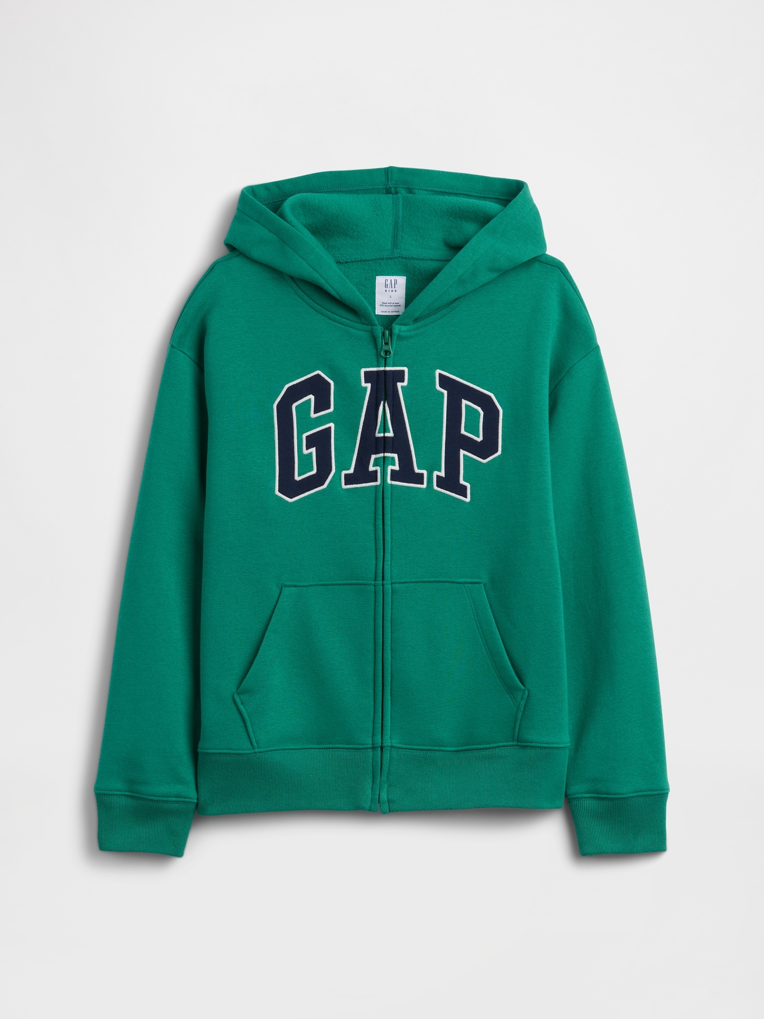 Kids Relaxed Gap Logo Zip Hoodie