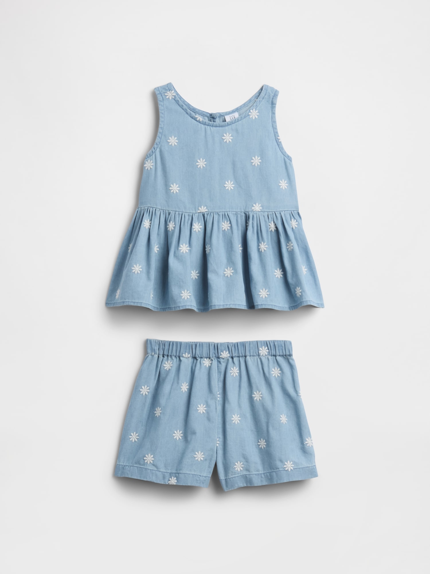 babyGap Chambray Two-Piece Outfit Set