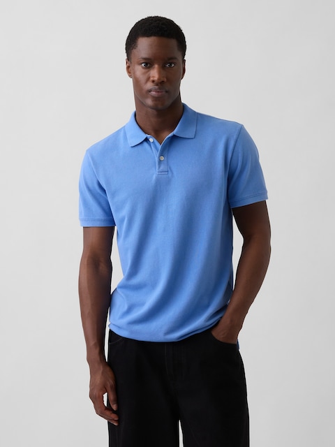 Pique Polo Shirt