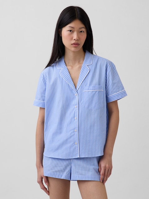 MadeSoft Poplin PJ Shirt