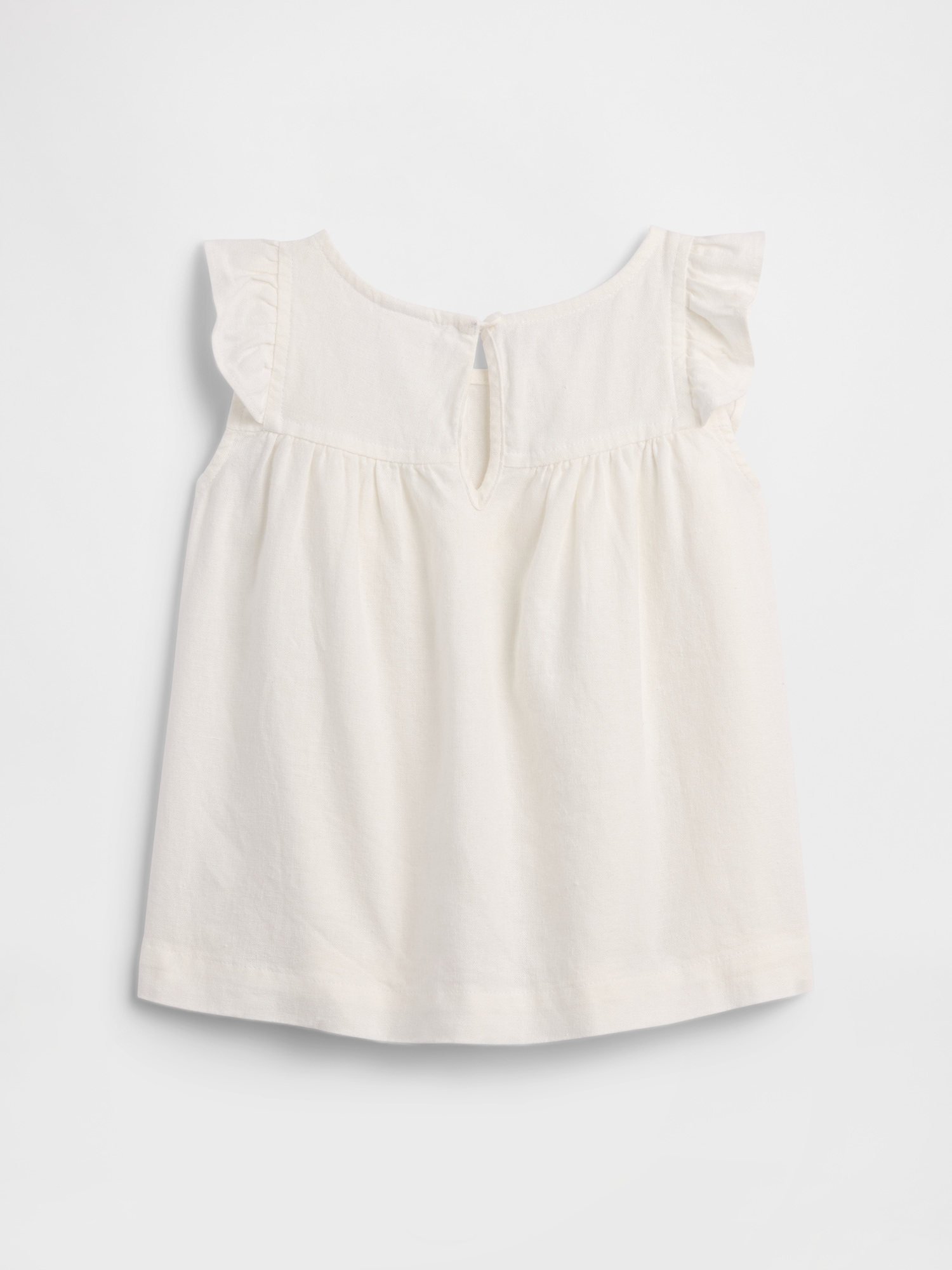 babyGap リネンブレンド ラッフルフリル トップス-2