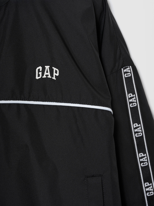 リラックスフィット ウィンドブレーカージャケット (キッズ)-2