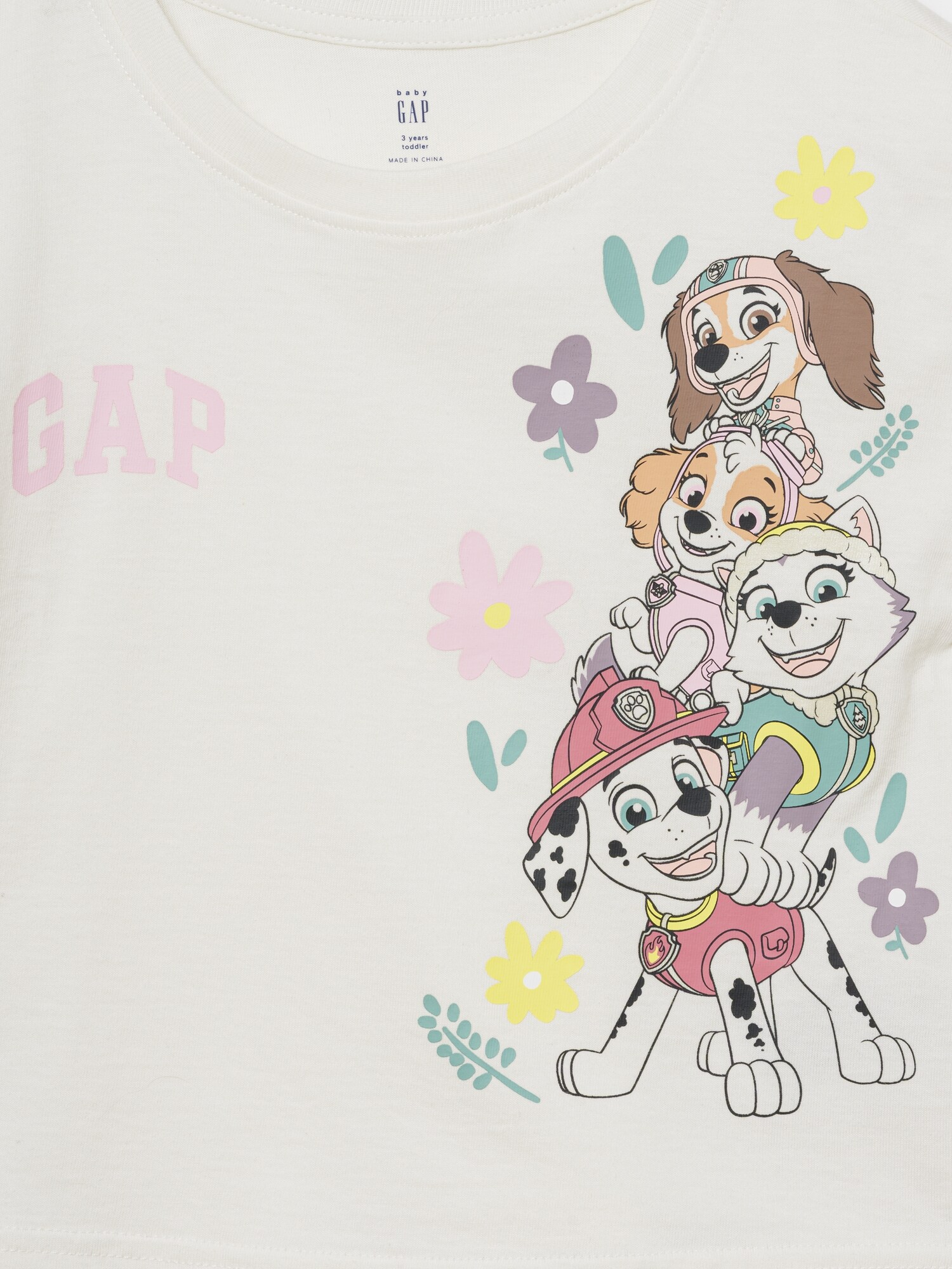パウ・パトロール GAPロゴ Tシャツ (幼児・ベビー)-2