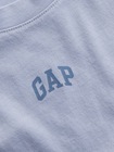 オーガニックコットン ヴィンテージソフト アスレチック GAPロゴ チュニックTシャツ-4