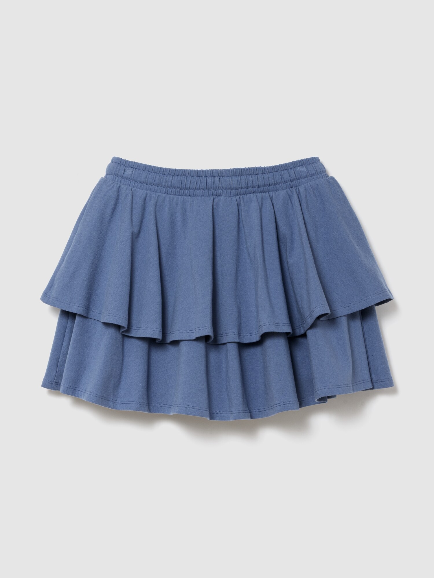 イージーウエスト ティアード ミニスカート・スコート (キッズ)-1