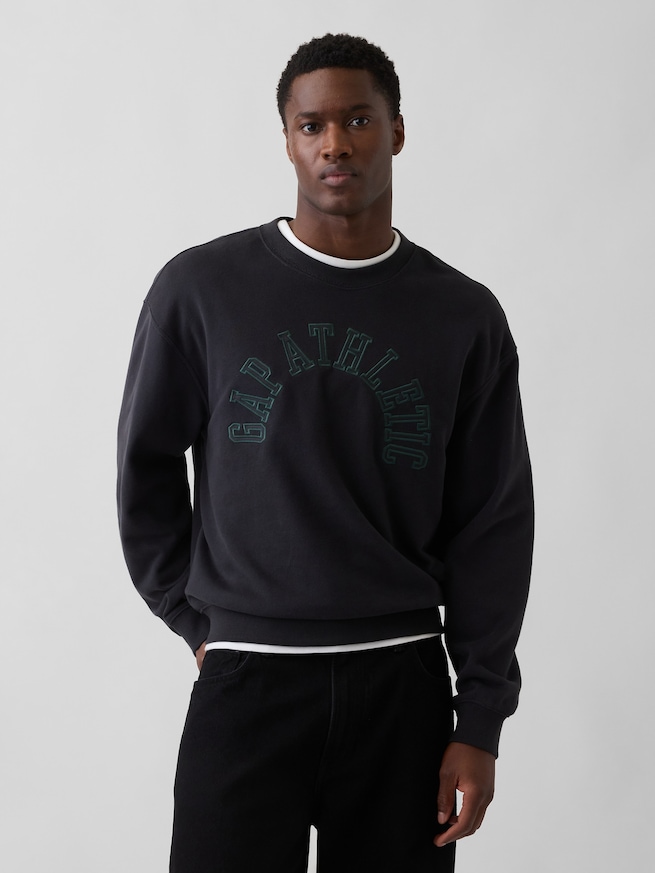 ヴィンテージソフト フレンチテリー オーバーサイズ GAP Athletic スウェットシャツ-0