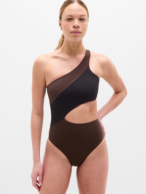 Shoreline Asymmetrical One Piece