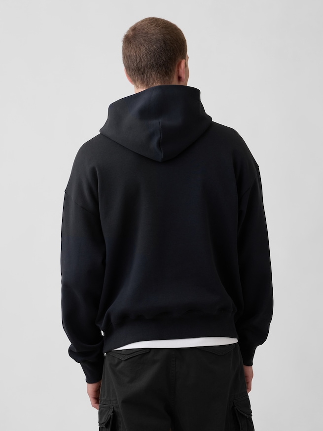 ロバート・インディアナ ヴィンテージソフト グラフィックパーカー-2