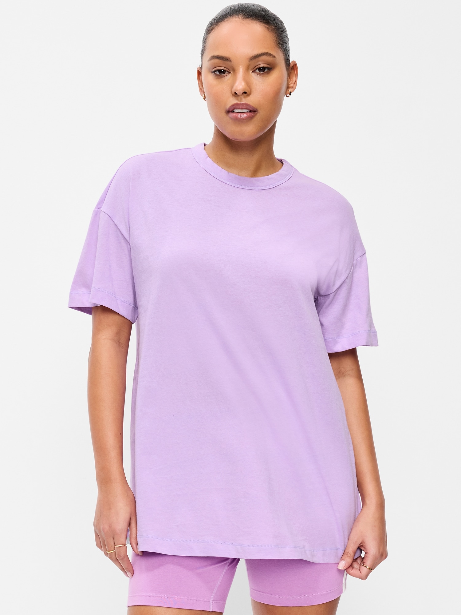 T-SHIRT TUNIQUE PASSE-PARTOUT SURDIMENSIONNÉ