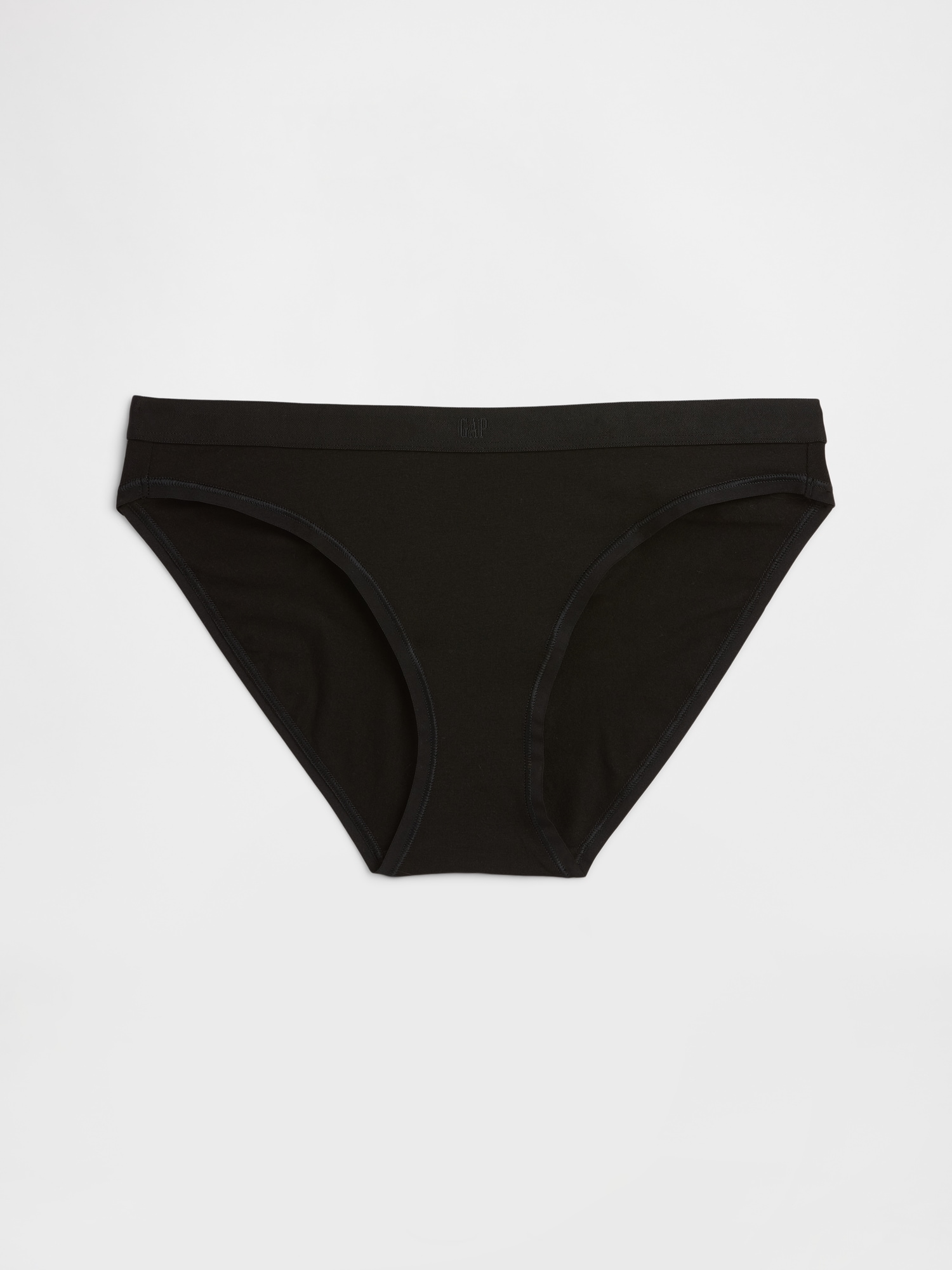 オーガニック ストレッチコットン GAPロゴ ビキニショーツ-3