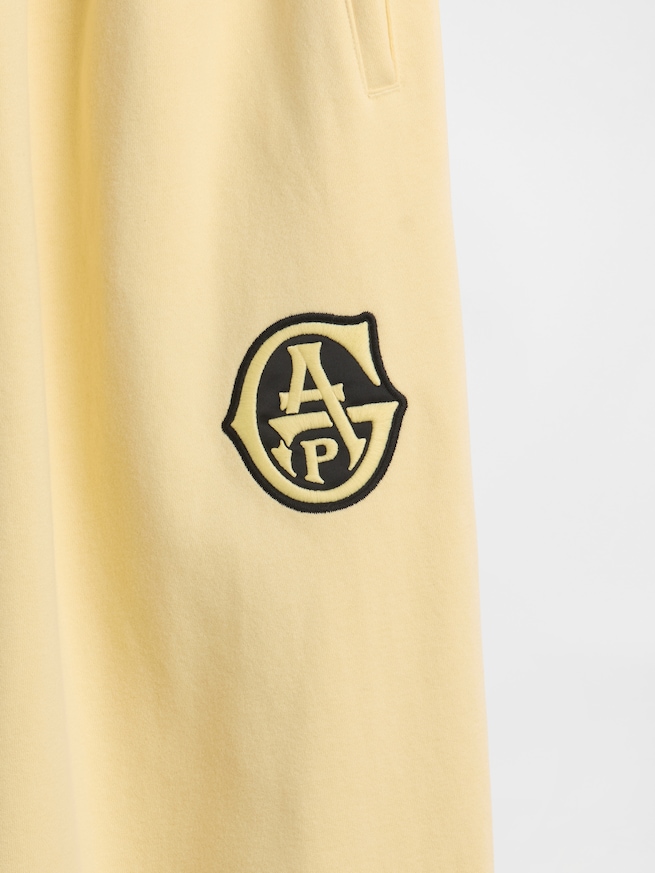 ヴィンテージソフト フレンチテリー GAPロゴ バギースウェットパンツ-4