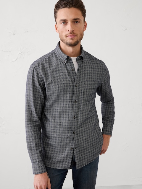 Slim-Fit Textured Shirt