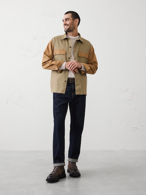 SURCHEMISE DE STYLE MILITAIRE DÉCONTRACTÉE