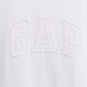 ヘビーウェイト リラックスフィット GAPロゴ クロップドTシャツ